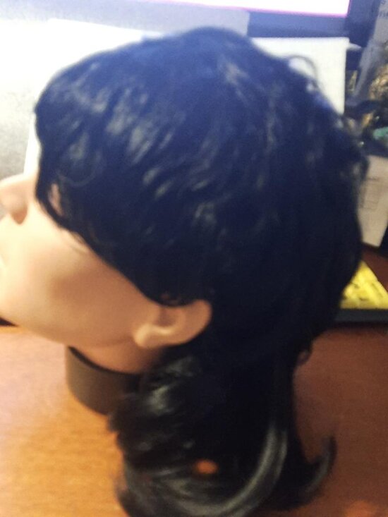 NEW! Women 16 Inch Wig Straight Black main image 6